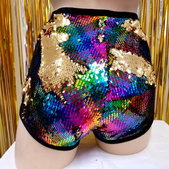 Booty Shorts - Flip Sequins - Picture 2 of 2